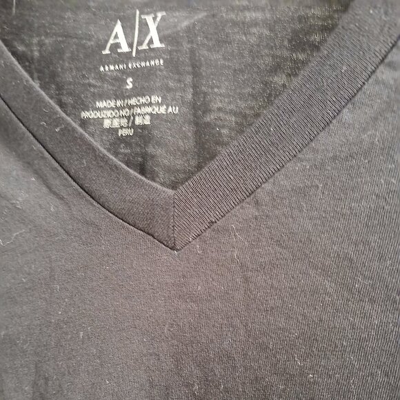 Armani Exchange Wings V-Neck Tee - Picture 2 of 9